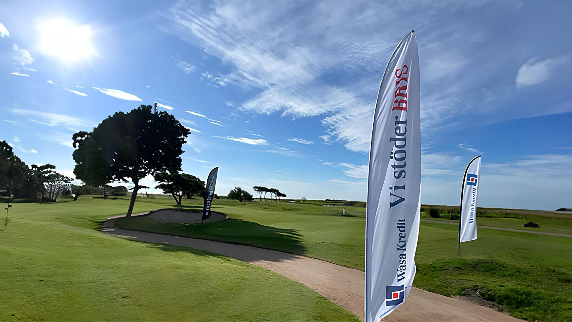 På golfbanan - tävling för Bris